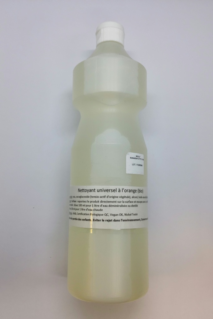 Dégraissant / Détergent - Surface / Sol / Vitre - 1 litre - Universel