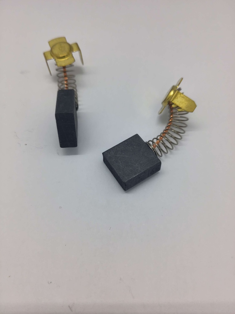 Lot 2 charbons moteur 7x17x18mm - 999044 - machine outils - Universel