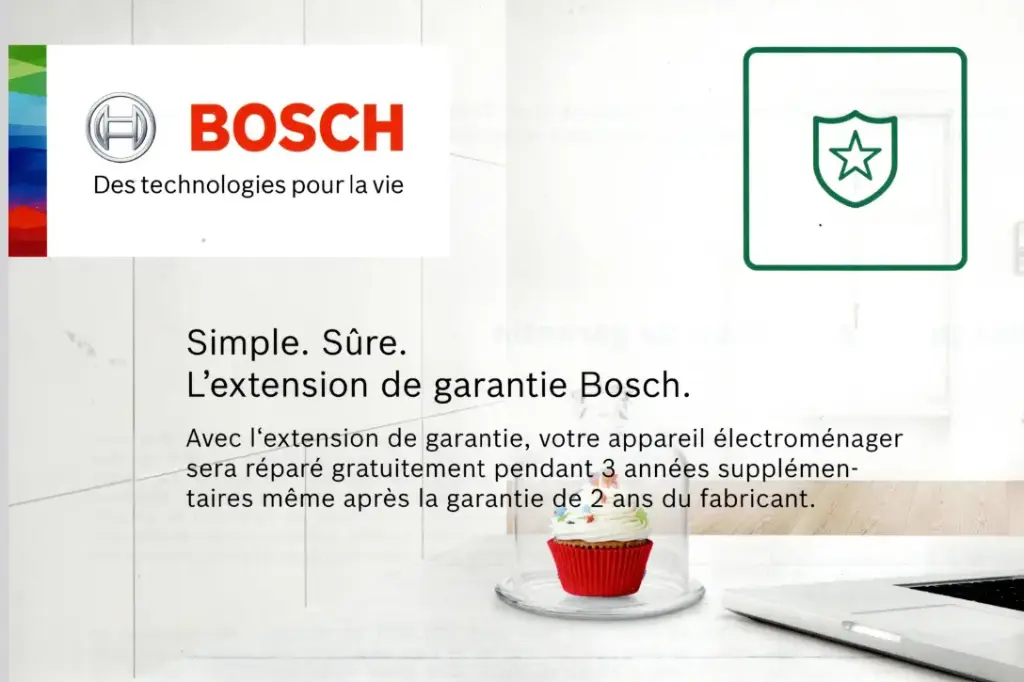 Formular : Garantieverlängerung um 3 Jahre – Bosch