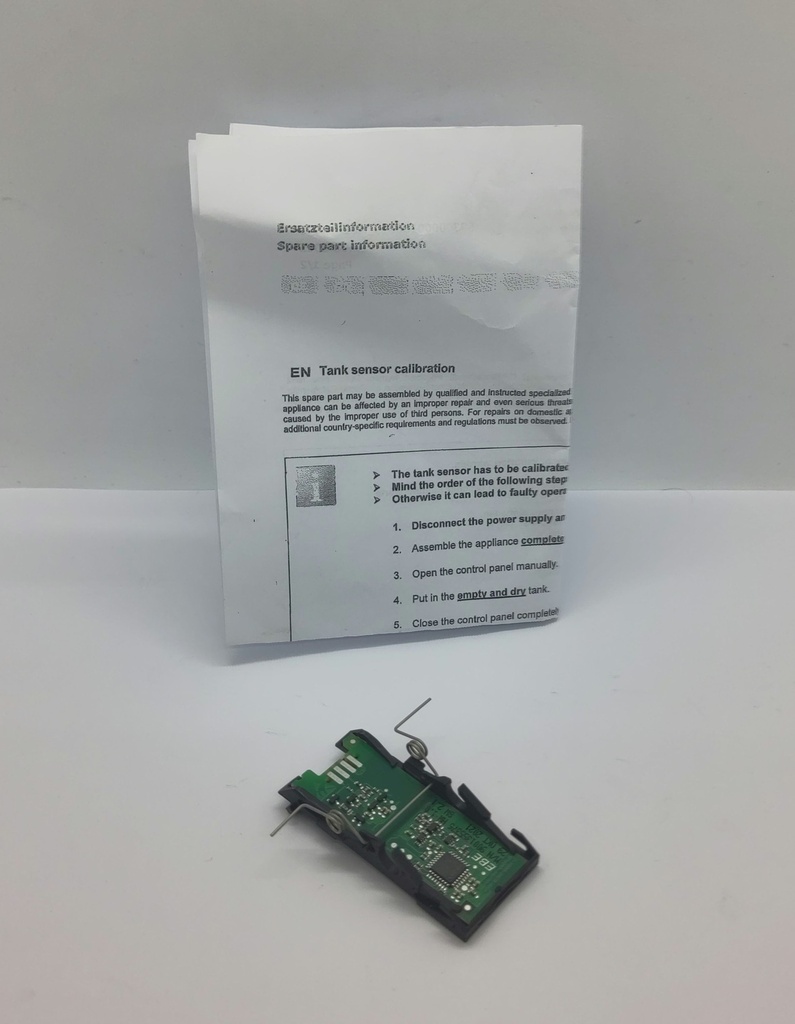 Capteur niveau d'eau (sonde)  - 12025754 - Four Vapeur - Bosch / Siemens