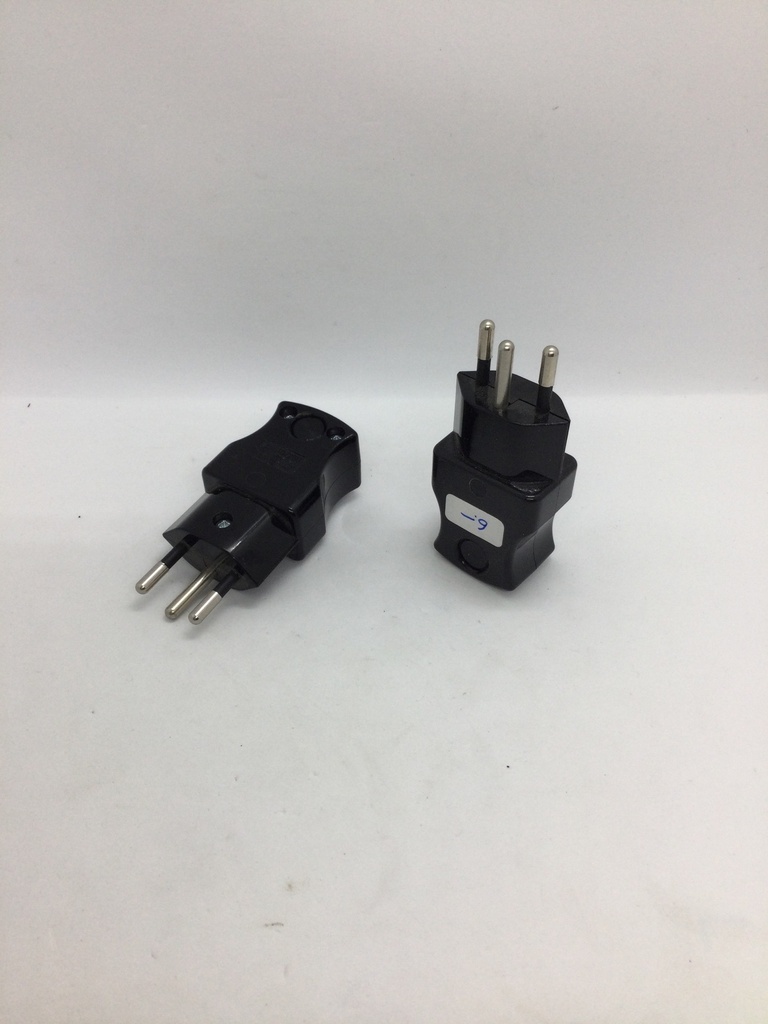 Fiche CH T12 mâle 11mm 10A droit ou coudé