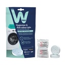 Tablettes nettoyantes antiodeurs pour lave-linge (3 pièces) - Wpro - Universel