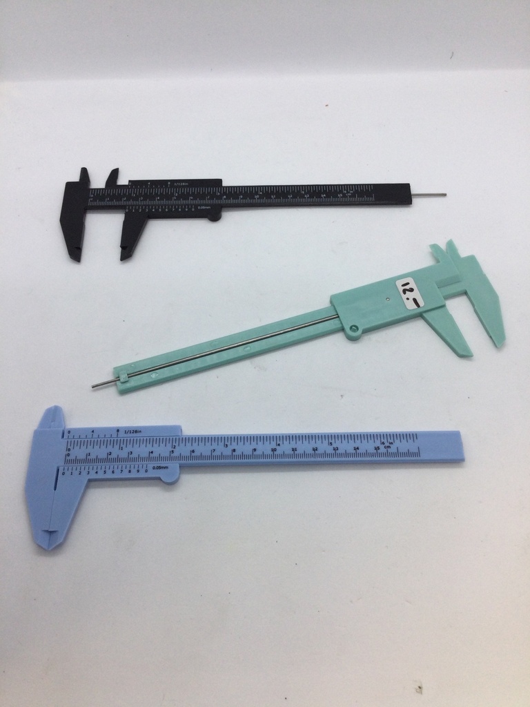 Pied à coulisse plastique - 0,05mm