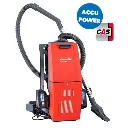 Aspirateur Dorsal avec 2 Accu CAS 10Ah - Cleanfix - Professionnel / Domestique