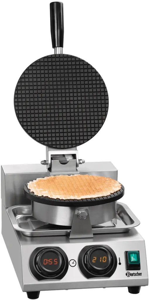 Gaufrier / Fer à bricelet : Cône à glace - Bartscher