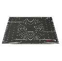 Tapis de cuisson Noir Kochblume