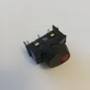 Interrupteur avec lampe rouge - 7128 - Appareil à raclette - Stöckli / Universel