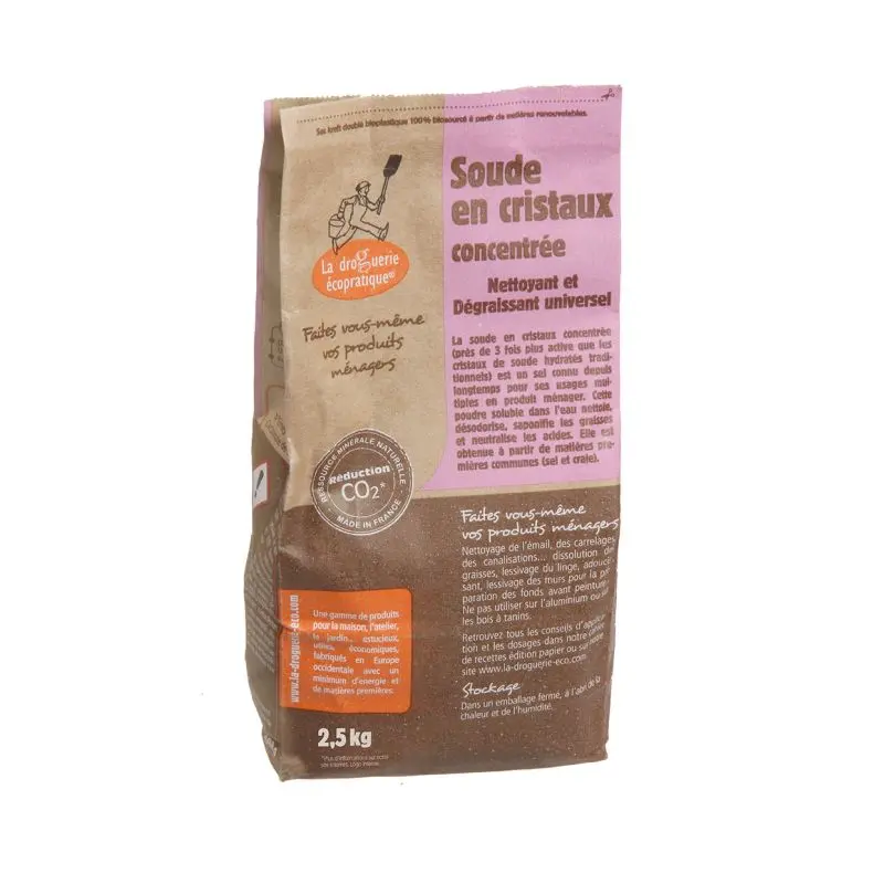 Soude en Cristaux 2.5 kg