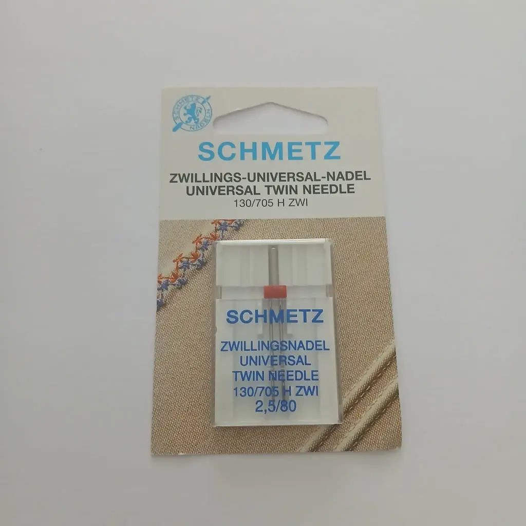 Aiguille Double Coton - Machine à coudre - Schmetz / Universel