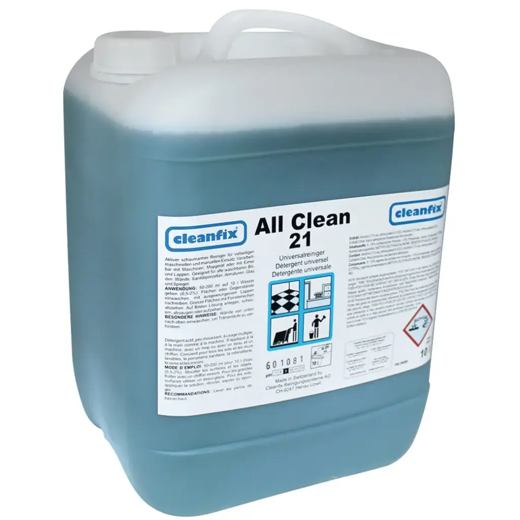[190.068B] Nettoyant All Clean 21 - 10 litres - Cleanfix - Universel