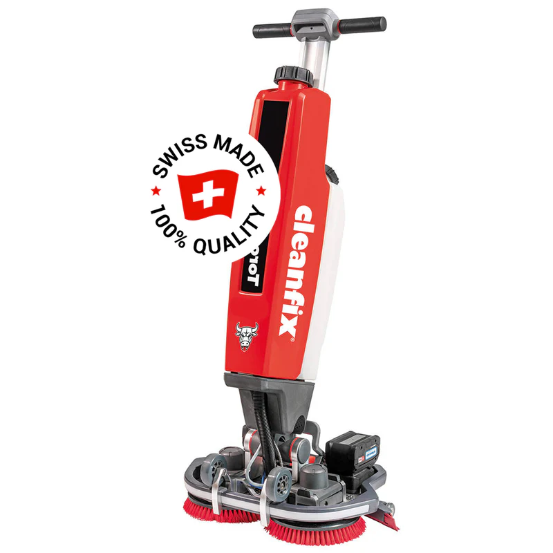 [444.000SEV] Autolaveuse Compact Cleanfix Toro - Accu CAS 2x 10Ah