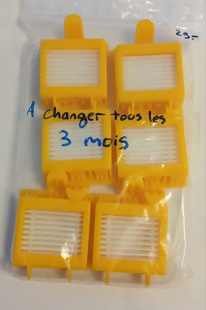 Kit filtre aspirateur robot