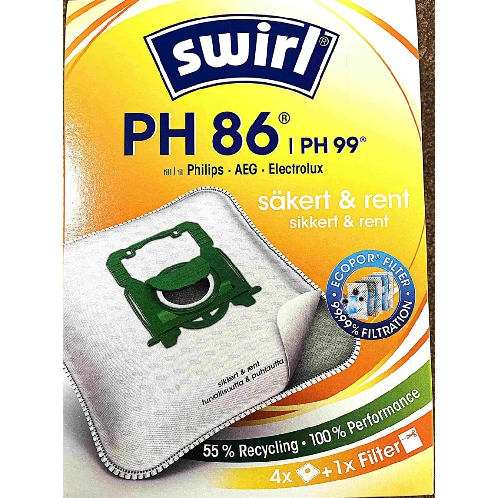[#X897090] Sac Aspirateur Swirl PH86 à PH99