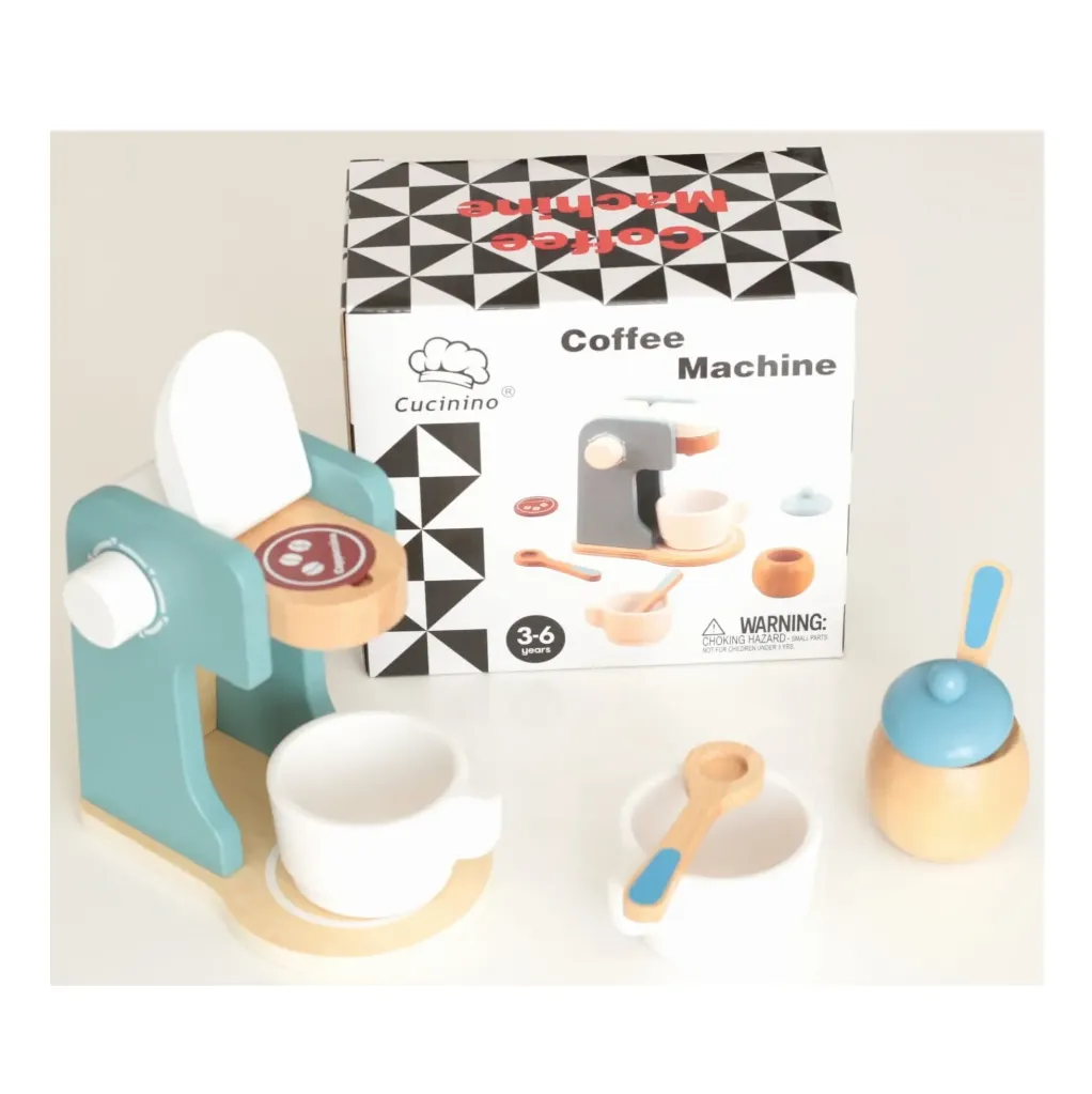 [CN-X0012] Machine à café en bois +3-6ans