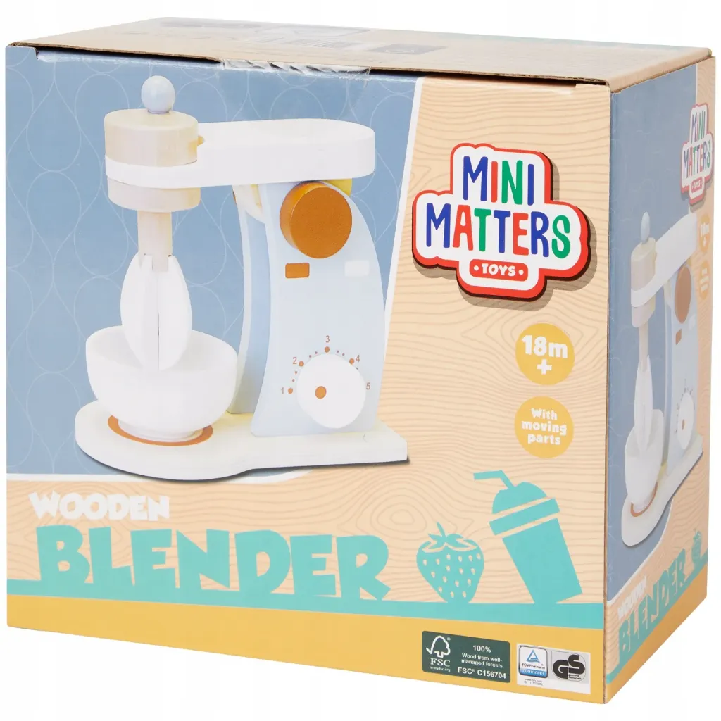 [2578745G] Robot ménager en bois +18mois