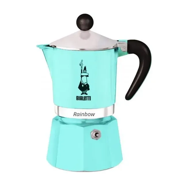 [U61557] Cafetière italienne Bialetti 3 tasses 5042 4982 (Turquoise)