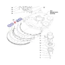 Gomme aspiration autolaveuse Nilfisk 9100000077 + 9099707000 + 9099708000