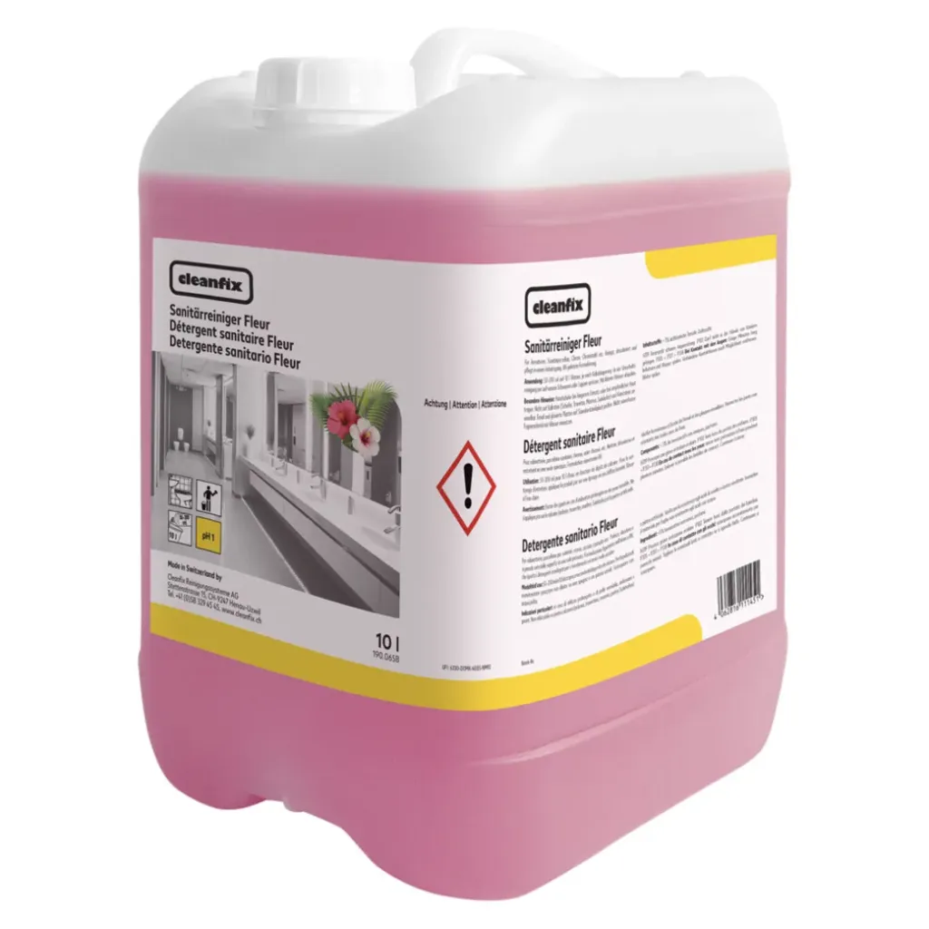 [190.065B] Détartrant sanitaire fleur Cleanfix 10 litres