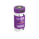 Pile rechargeable Li-ion 16340 CR123 Ansmann 1300-0015