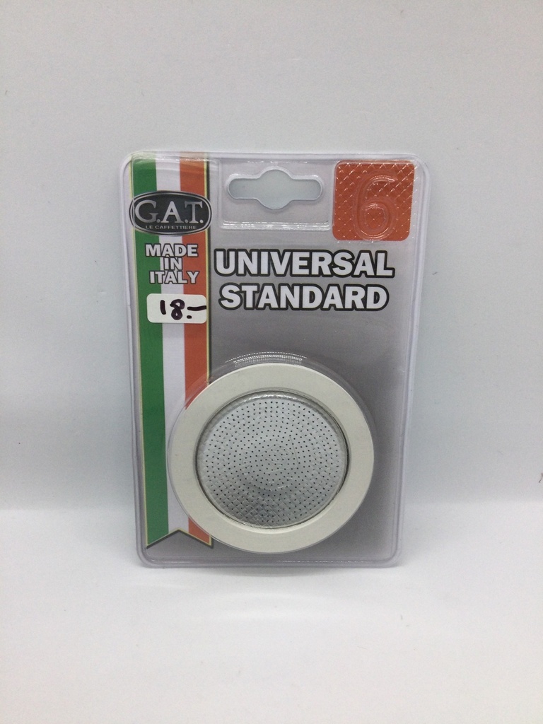 Kit 2 joints et filtre - BLI06 - 6 tasses - Cafetière italienne - Barista - Universel