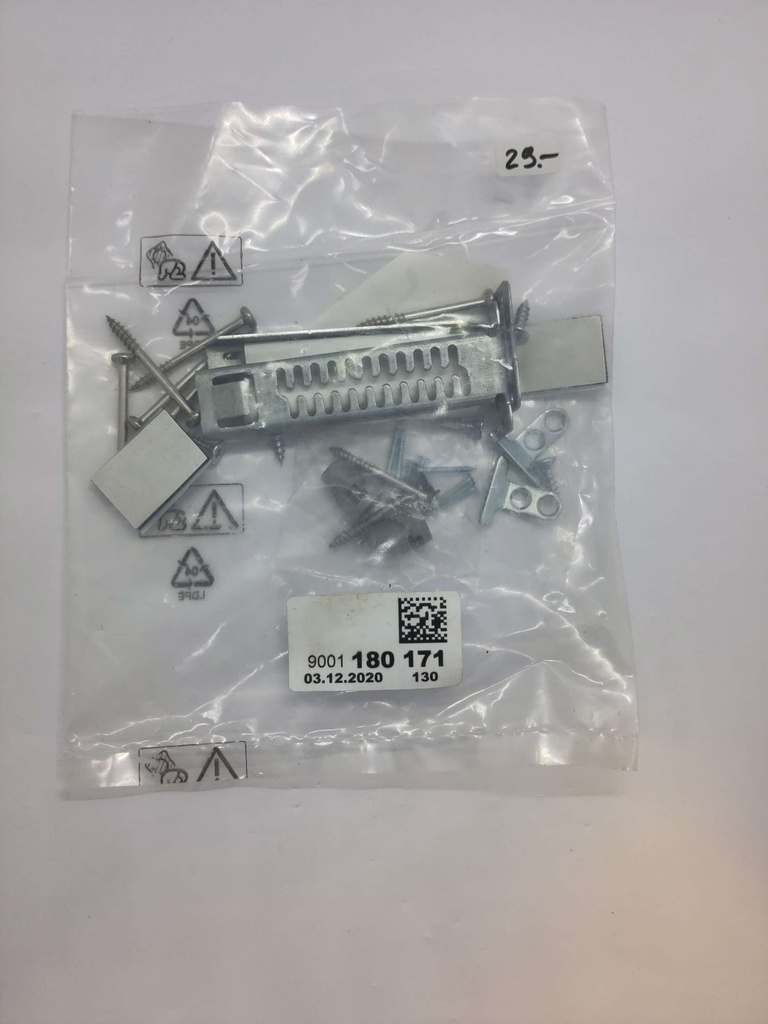 Kit montage panneau décor fixe lave-vaisselle Bosch / Siemens 00618833
