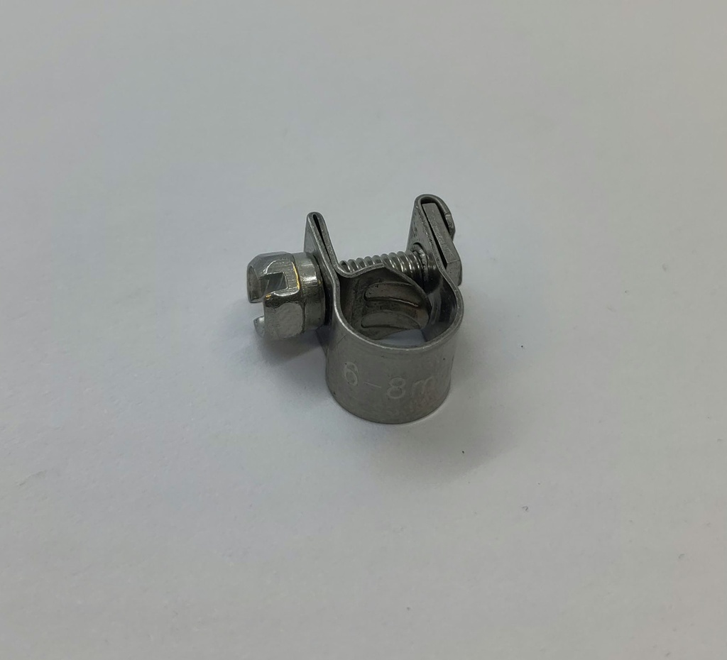 Collier jubilé / Collier de serrage - Inox - 6-8mm - Universel