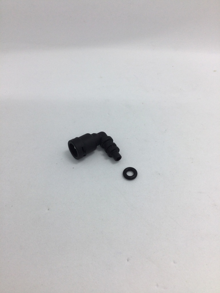 Raccord coudé mâle (clip) & femelle (clip) -  7764114 - Machine à Café - Jura