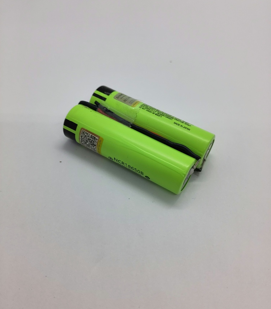 Batterie Li-ion (2x) NCR 18650 B - MH12210 - 18x65mm - Universel