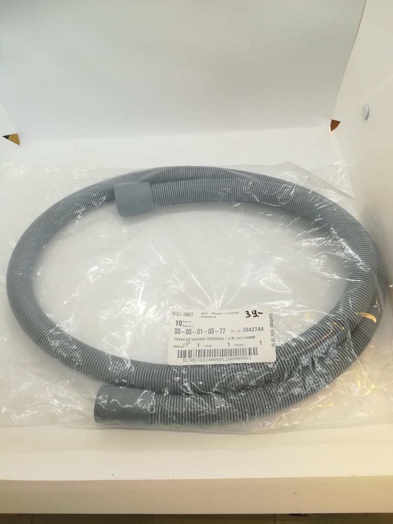 Tuyau vidange 1,5 mètres