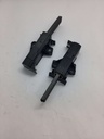 Kit 2 charbons moteur avec support - 4.9x12.35x42mm -167517 - Lave-linge - BSH