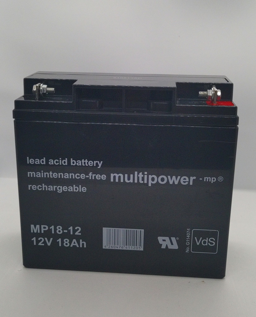 Batterie _ Accu au plomb multipower 12V-18Ah