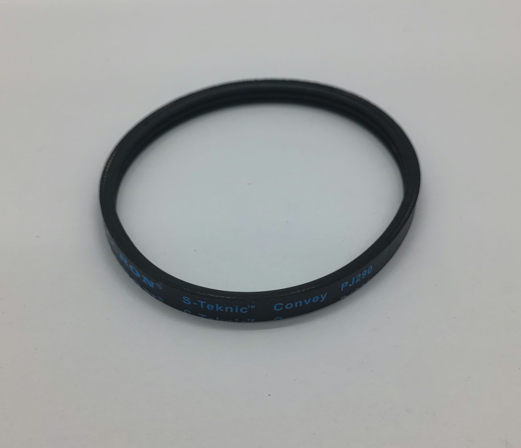 Courroie Poly V (rainure) 290 PJ3 - ø89mm x 280mm x 7mm - Universel