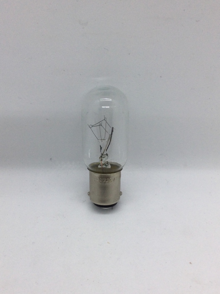 Ampoule halogène BA15D - 25W - 220V - 300 degrés - 150lm - Universel