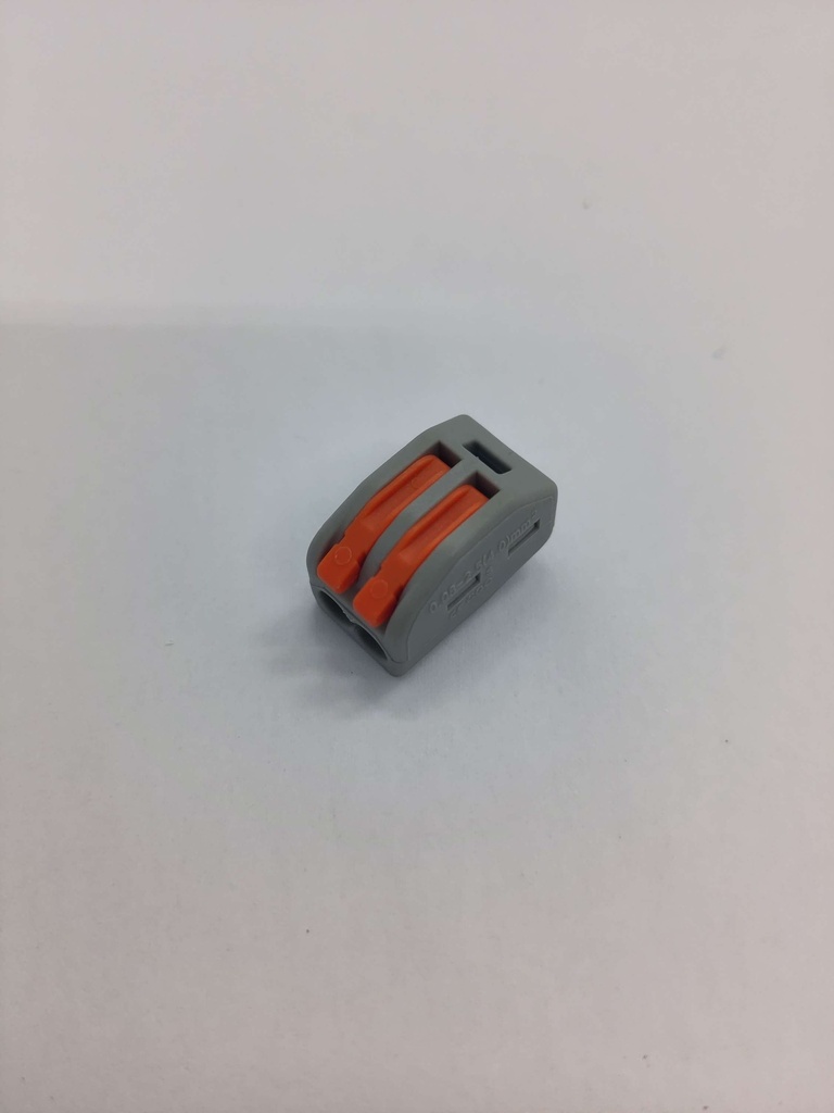 Borne raccordement connexion Wago 2 voies
