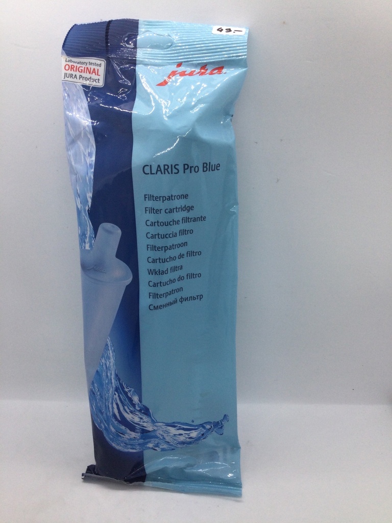 Filtre Machine à Café Jura 71702 25058 - Claris Pro Blue