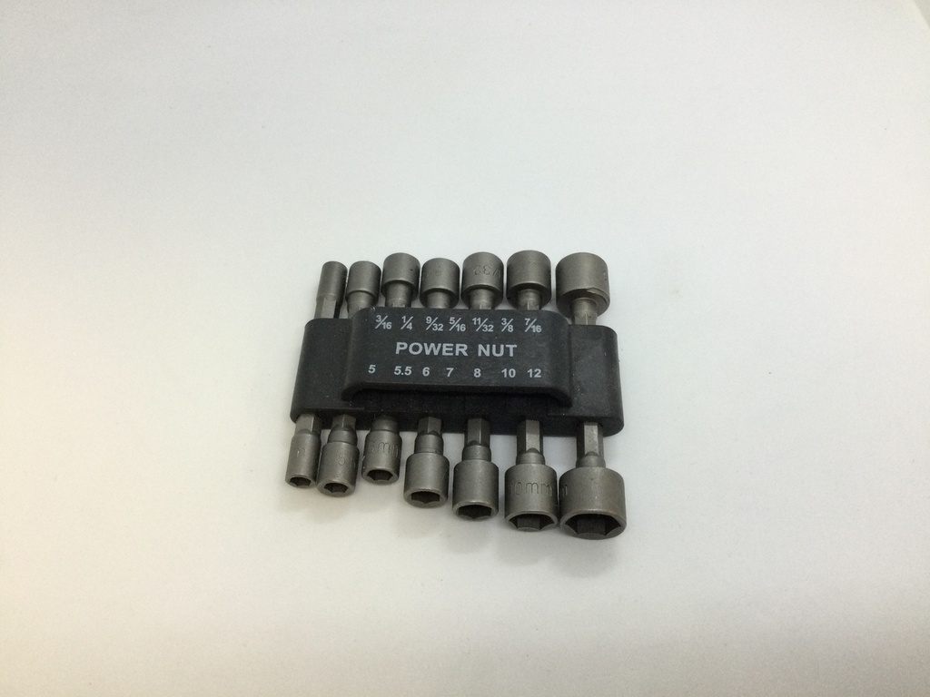 Embout boulon métrique 5 - 5.5 - 6 - 7 - 8 - 10 - 12 & pouce 3/16 à 7/16