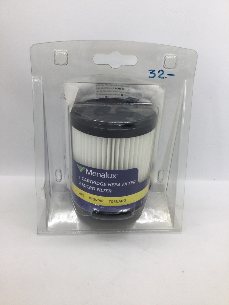 Filtre moteur (entrée) - 9001966143 - aspirateur traineau - Electrolux / AEG / M