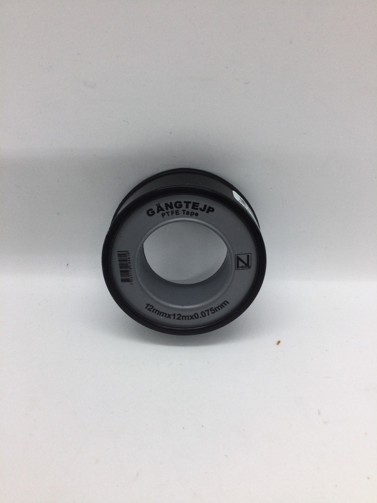 Teflon® (PTFE) - Étanchéité - 12mm x 12m x 0,075mm