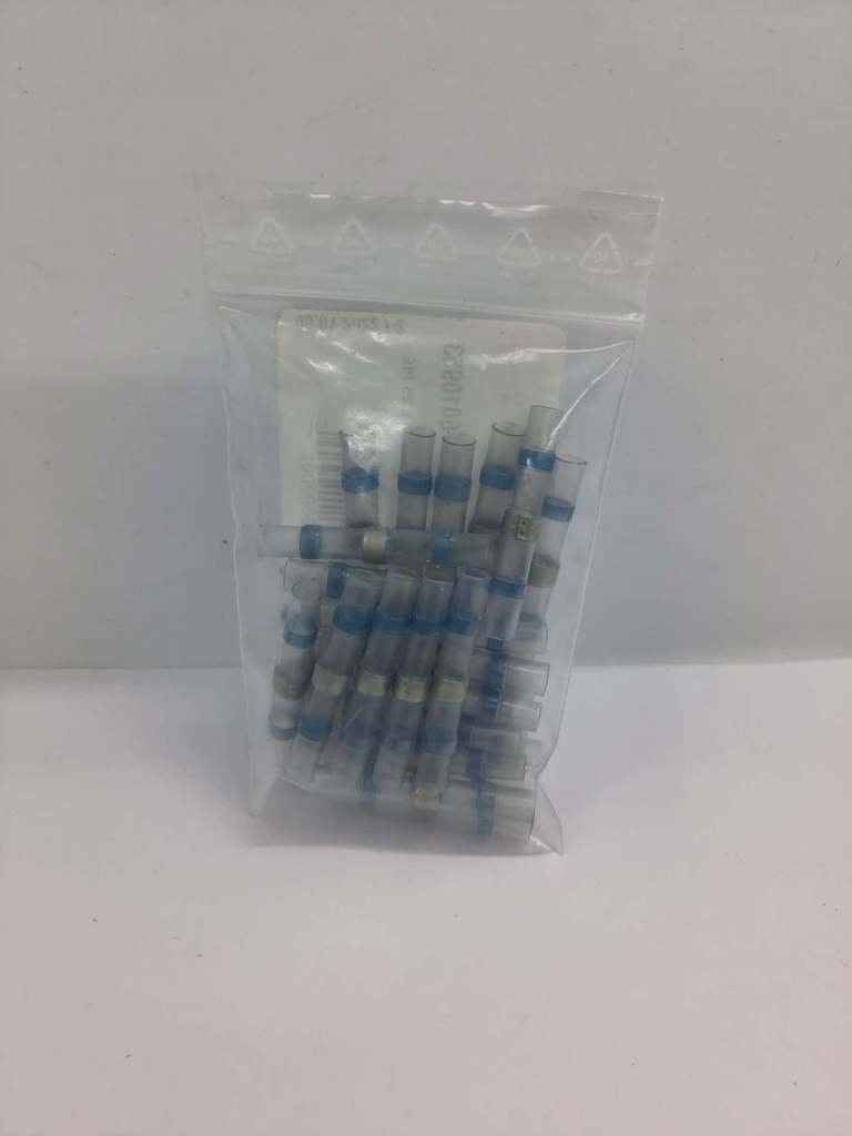 [#6010953] Kit Connecteur à soudure isolé en nylon 1,5-2,5mm² - bleu - Universel