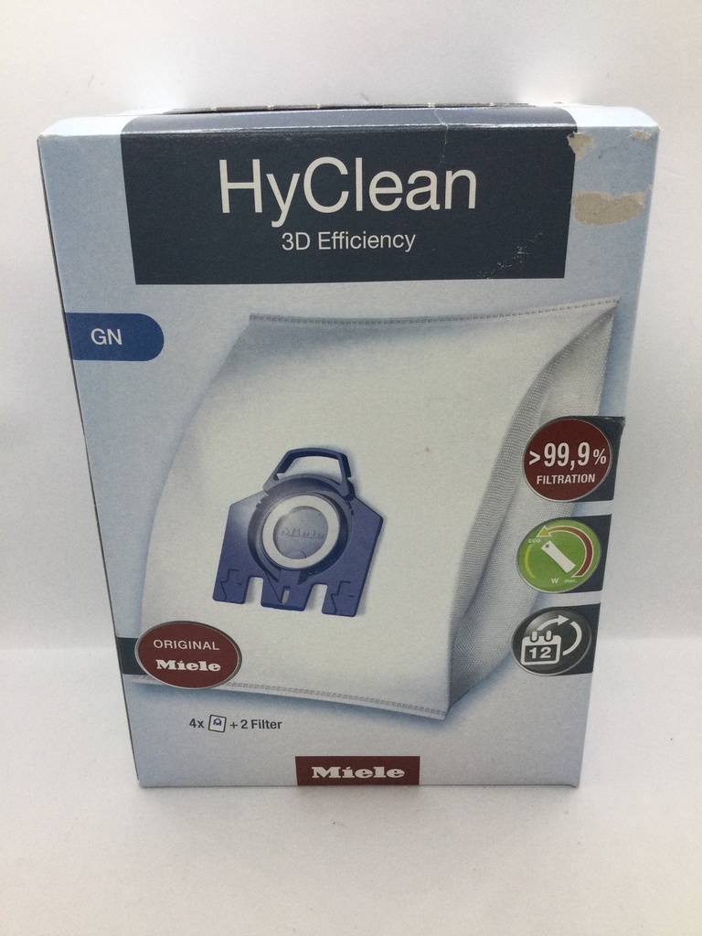 Sac Aspirateur Miele GN (bleu) 4x + 2 filtres - 9917730