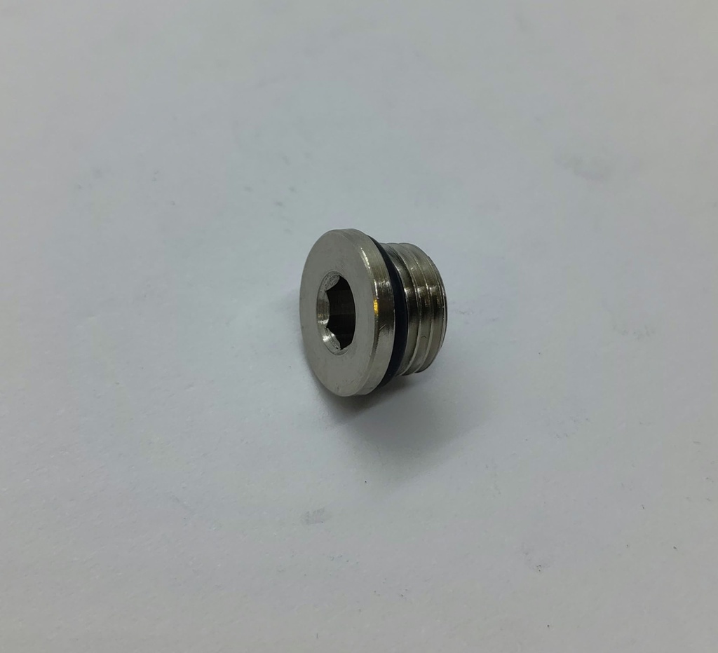 Bouchon acier inox 1/4" mâle