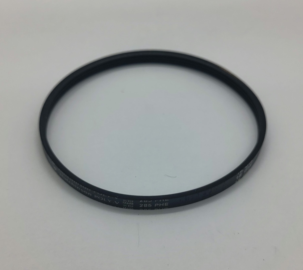 Courroie Poly V (rainure) 285 PJ3 - ø89mm x 280mm x 6mm - Universel
