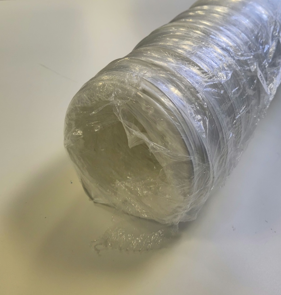 Gaine en PVC 5m Ø 100mm  - Sèche linge / Climatiseur- Universel