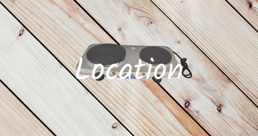 LOCATION Plaque de cuisson