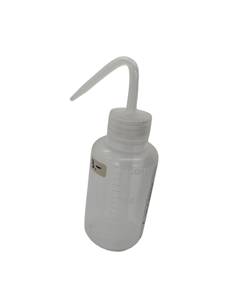 Doseur liquide vide (Ethanol, Acetone, ...) - Plastique Transparent Gradué - 150ml