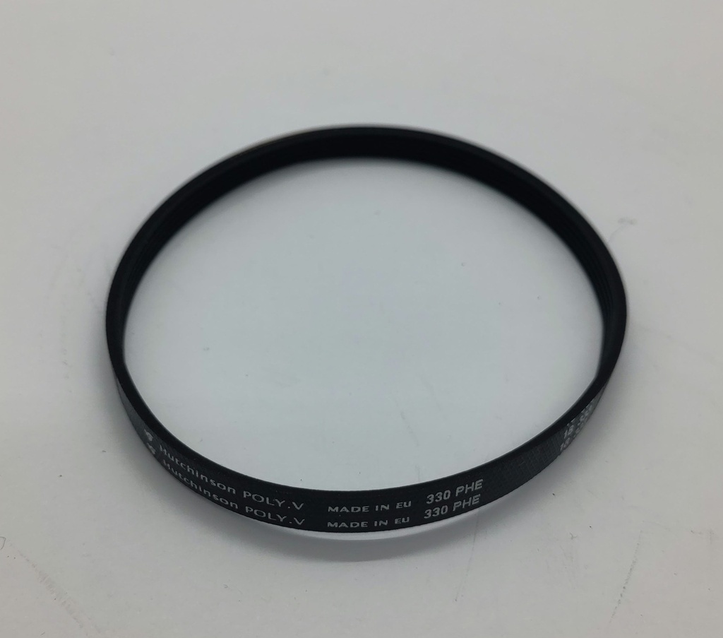 Courroie Poly V (rainure) 330PJ5 - ø100mm x 317mm x 7.6mm - Universel