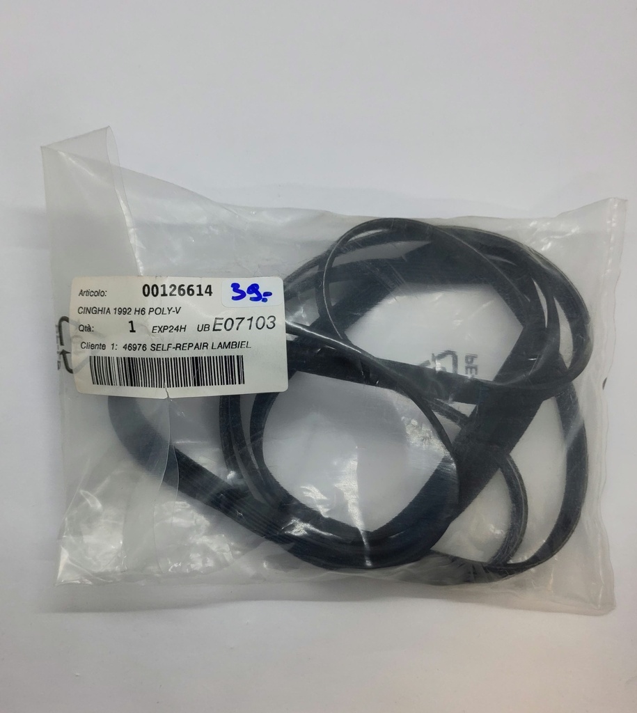 Courroie Poly V (rainure) 1992 H6 x 9.4mm - Universel