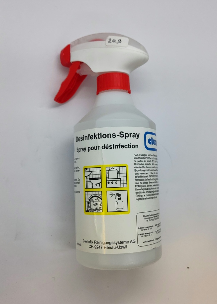  Désinfectant surface Professionel 500ml - Cleanfix - Universel