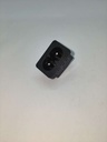 Fiche C7 - mâle - 2.5A / 250V - Universel