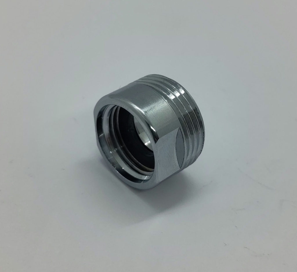 Raccord évier mâle 3/4" vers femelle 1/2"